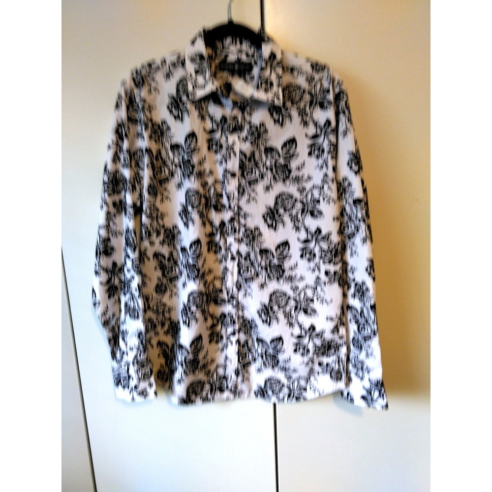 Beverly Hills Polo Club Mens Floral Button Up Shirt Size M Going Out Party